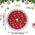 Christmas Tree Skirt 35 4 Inches Christmas Deer Snowflakes Pattern Christmas Tree Mat For Holiday Party Indoor Outdoor Decor N3 17 gold elk style