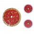Christmas Tree Skirt 35 4 Inches Christmas Deer Snowflakes Pattern Christmas Tree Mat For Holiday Party Indoor Outdoor Decor N3 17 gold elk style