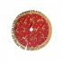 Christmas Tree Skirt 35 4 Inches Christmas Deer Snowflakes Pattern Christmas Tree Mat For Holiday Party Indoor Outdoor Decor N3 17 gold elk style