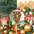 Christmas Wreath Mixed Balls And Berry Door Swag Bright Color Artificial Greenery Christmas Holiday Front Door Decor K1 5 yellow model