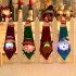 Christmas Xmas Decorations Sequins Light Tie Gifts Bag Filler for Adult Kids Glowing bear