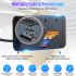 Cigarette Lighter Plug Splitter 171W 12V 24V 1 QC 3 0 2 PD 3 USB Ports USB Charger Extension Cord Multi Port Power Plug LED Display Voltage 3 Independent On off