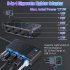 Cigarette Lighter Plug Splitter 171W 12V 24V 1 QC 3 0 2 PD 3 USB Ports USB Charger Extension Cord Multi Port Power Plug LED Display Voltage 3 Independent On off