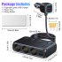 Cigarette Lighter Plug Splitter 171W 12V 24V 1 QC 3 0 2 PD 3 USB Ports USB Charger Extension Cord Multi Port Power Plug LED Display Voltage 3 Independent On off