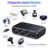 Cigarette Lighter Plug Splitter 171W 12V 24V 1 QC 3 0 2 PD 3 USB Ports USB Charger Extension Cord Multi Port Power Plug LED Display Voltage 3 Independent On off