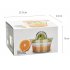 Citrus Lemon Orange Juicer  Manual Hand 430 Stainless Steel Lime Squeezer  Built in Measuring Cup Grater Reamer Squeezer  Egg Liquid Separator Manual juicer