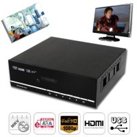 Full HD 1080p Media Centre - Bit Torrent Ready + HDD Enclosure