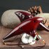 Classic 12 Hole Ceramic Ocarina Woodwind Instruments Flute red