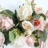 Classic Artificial Flowers for Home Room Garden Lintel Decoration Roses PeoniesCB28