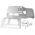Classic Land Cruiser LC80 ABS Car Shell Body 313mm 12 3inch Wheelbase For 1 10 RC Crawler Car Traxxas TRX4 SCX10 DIY Accessories White  unpainted 