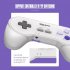 Classic Retro Game Console Wireless Doubles 4k HD for Super Snes Sfc Y2 Sf with Ergonomic Controller with 4G memory card