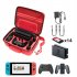 Classic Travel Protective Case Storage Bag Portable Carrying Case For Nintendo Switch Oled  mario Big M Upgrade  blue red
