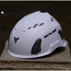 Climbing Helmet Professional Mountaineer Rock MTB Helmet Safety Protect Outdoor Camping Hiking Riding Helmet White (56cm-62cm)