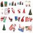 Climbing Santa Electric Toy Christmas Gift Novelty Doll Funny Toys For Children New Year Christmas Party Toy Golden footed Santa