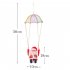 Climbing Santa Electric Toy Christmas Gift Novelty Doll Funny Toys For Children New Year Christmas Party Toy Golden footed Santa