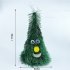 Climbing Santa Electric Toy Christmas Gift Novelty Doll Funny Toys For Children New Year Christmas Party Toy Golden footed Santa
