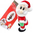 Climbing Santa Electric Toy Christmas Gift Novelty Doll Funny Toys For Children New Year Christmas Party Toy Shake your butt Santa