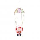 Climbing Santa Electric Toy Christmas Gift Novelty Doll Funny Toys For Children New Year Christmas Party Toy Parachute Somersault Santa