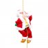 Climbing Santa Electric Toy Christmas Gift Novelty Doll Funny Toys For Children New Year Christmas Party Toy Four circle parachute santa