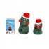 Climbing Santa Electric Toy Christmas Gift Novelty Doll Funny Toys For Children New Year Christmas Party Toy Four circle parachute santa
