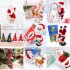 Climbing Santa Electric Toy Christmas Gift Novelty Doll Funny Toys For Children New Year Christmas Party Toy Four circle parachute santa