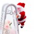 Climbing Santa Electric Toy Christmas Gift Novelty Doll Funny Toys For Children New Year Christmas Party Toy Four circle parachute santa