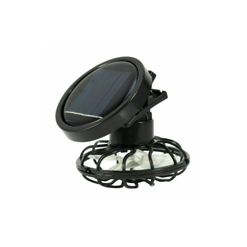 Clip-on Hat Mini Clip Solar Sun Energy Power Panel Cell Cooling Fan Cooler  As shown
