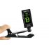 Clip on Tuner for string instruments with a Backlight and a LCD Display for a compact and easy way to tune your instruments  
