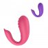 Clitoral Vibrator Wireless APP Remote Vibration Massager Nipple Stimulator Female Sex Toy For Adult Couples Women rose Red APP model