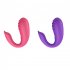Clitoral Vibrator Wireless APP Remote Vibration Massager Nipple Stimulator Female Sex Toy For Adult Couples Women rose Red Remote control model
