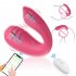 Clitoral Vibrator Wireless APP Remote Vibration Massager Nipple Stimulator Female Sex Toy For Adult Couples Women rose Red Remote control model