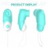 Clitoris Stimulator For Women Clitoral Sucking Vibrator With Remote Control Waterproof Rechargeable Adults Masturbator Products blue
