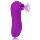 Clitoris Sucking Vibrator for Women Adorime Rechargeable Nipples Suction Stimulator Waterproof Adult Sex Toys purple
