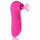Clitoris Sucking Vibrator for Women Adorime Rechargeable Nipples Suction Stimulator Waterproof Adult Sex Toys rose Red
