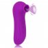 Clitoris Sucking Vibrator for Women Adorime Rechargeable Nipples Suction Stimulator Waterproof Adult Sex Toys purple