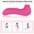 Clitoris Sucking Vibrator for Women Adorime Rechargeable Nipples Suction Stimulator Waterproof Adult Sex Toys rose Red