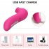 Clitoris Sucking Vibrator for Women Adorime Rechargeable Nipples Suction Stimulator Waterproof Adult Sex Toys rose Red
