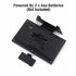 Clock Radio  Alarm Clock With Large Color Voice Controlled Touch Screen  USB Cable  Humidity Test  5 in 1 Meteorological Station For Bedroom  Living Room Black 