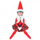 Cloth Elf Doll Costume Christmas Elf Clothes (without Doll) Clothes #1