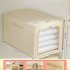 Clothes Storage Bins  Large Storage Bags With Zipper  Transparent Window  Metal Frame  Durable Handle Foldable Closet Sweaters Organizers For Bed Sheets  Clothi