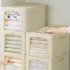Clothes Storage Bins  Large Storage Bags With Zipper  Transparent Window  Metal Frame  Durable Handle Foldable Closet Sweaters Organizers For Bed Sheets  Clothi
