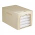 Clothes Storage Bins  Large Storage Bags With Zipper  Transparent Window  Metal Frame  Durable Handle Foldable Closet Sweaters Organizers For Bed Sheets  Clothi