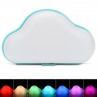 Cloud LED Night Light 7 color Room Emergency Lamp for Corridor Bedroom Garage USB AA Battery Dual Power Supply Pink