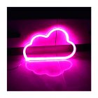 Cloud Neon Signs, Battery USB Powered Cloud Shaped Decoration Wall Lights, Aesthetic Decoration