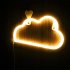 Cloud Neon Signs  Battery USB Powered Cloud Shaped Decoration Wall Lights  Aesthetic Decoration For Teens Girls Boys Kids Room Christmas Birthday Wedding Party 