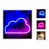 Cloud Neon Signs  Battery USB Powered Cloud Shaped Decoration Wall Lights  Aesthetic Decoration For Teens Girls Boys Kids Room Christmas Birthday Wedding Party 