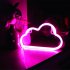 Cloud Neon Signs  Battery USB Powered Cloud Shaped Decoration Wall Lights  Aesthetic Decoration For Teens Girls Boys Kids Room Christmas Birthday Wedding Party 
