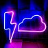 Cloud Neon Signs  Battery USB Powered Cloud Shaped Decoration Wall Lights  Aesthetic Decoration For Teens Girls Boys Kids Room Christmas Birthday Wedding Party 
