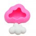 Cloud Silicone Mold Kitchen Mould Aromatherapy Candle Plaster Mold Chocolate Cake Decoration Mold Pink