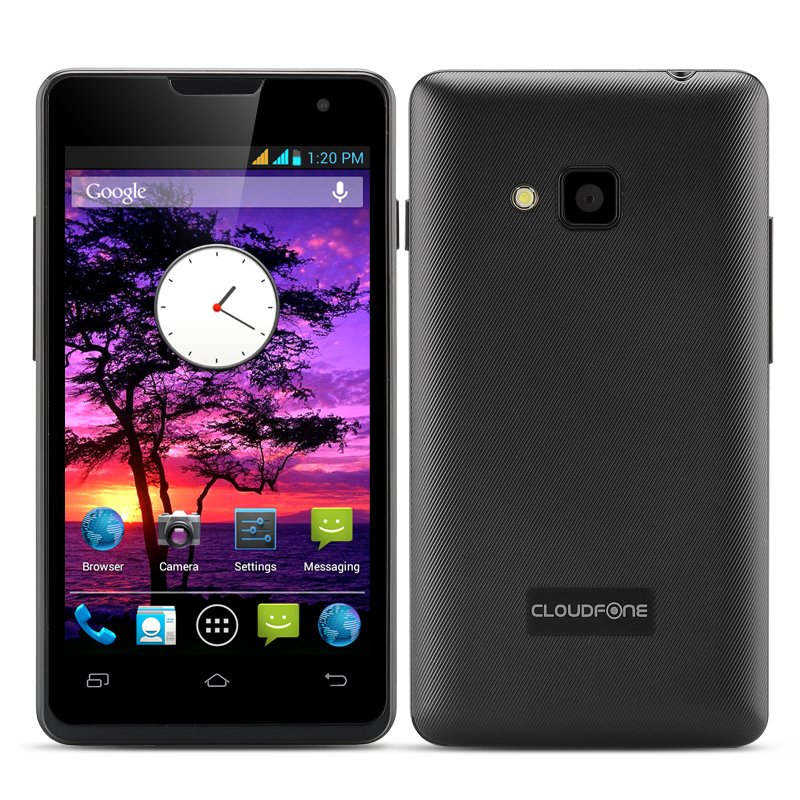 Cloudfone Thrill 400Qx Smartphone (Black)